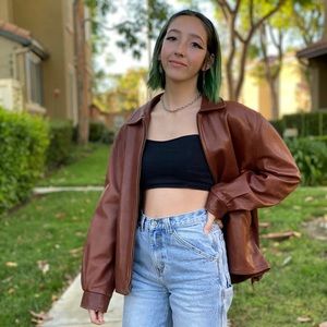 Gorgeous Vintage Coach Leather Jacket